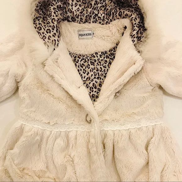 Bijan Kids Plush Winter Coat